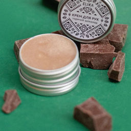 КРЕМ-МАСЛО ДЛЯ РУК ГОРЯЧИЙ ШОКОЛАД: с тертым какао, 30 гр (с биркой) - Elska фото 2