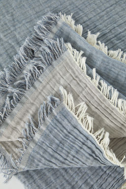 Trendyolmilla Home Bej Muslin Puskullu Cift Taraftl? Kullan?labilir Cift Kisilik Yatak Ortusu TPHSS25CYO00000 фото 5