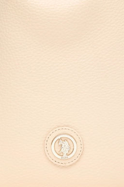 Сумка U.S. Polo Assn женская бежевая поливинилхлорид  фото 5