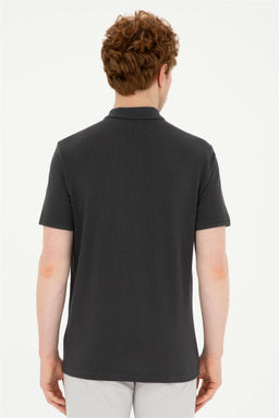 U. S. Polo Assn / Мужская антрацитовая футболка - U.s. polo assn фото 5