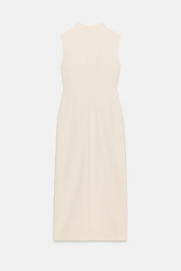 VESTIDO MIDI CINTUR?N / Crudo - Zara фото 8