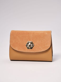 Сумка замшевая Deboro 31033 глина