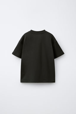 CAMISETA TEXTO NE?N / Antracita oscuro - Zara фото 2