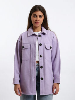 Oversize Kad?n Oduncu G?mlek Ceket