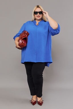 Блузка больших размеров (Б01 сингапур)