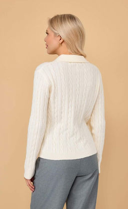 Джемпер F422-1520 milk - Fine joyce фото 6