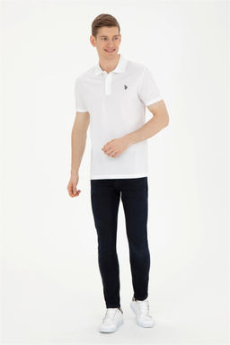 Мужская белая футболка - U.s. polo assn фото 4