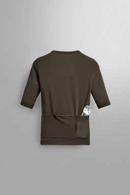 CAMISETA PRIMERA CAPA GRAVEL / Marr?n / Topo