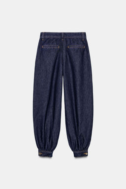 DENIM TROUSERS - Zara фото 4