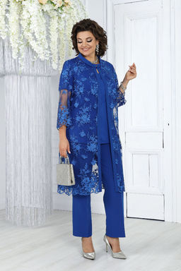 Платье Ninele 7431-Р темно-синий - Mira fashion фото 67