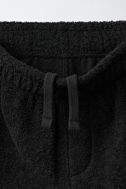 SWEATSHIRT AND WIDE-LEG TROUSERS SET WITH LABEL TEXTURE - Zara фото 7