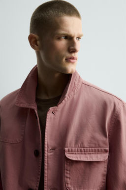 LIMITED EDITION RELAXED FIT WASHED JACKET - Zara фото 14