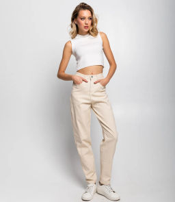 Брюки #КТ5616, светло-бежевый