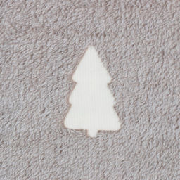 Плед светящийся в темноте Этель Елочки 150*200 см,100% п/э, корал-флис 220 гр/м2  фото 6