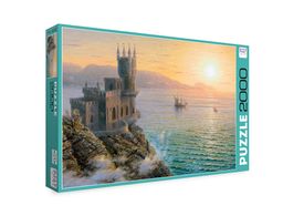 ФРЕЯ Пазл 2000 элемент. PZL-2000/02 Ласточкино гнездо. Утро