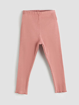 Puantiyeli K?z Bebek Sweatshirt ve Tayt