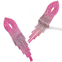 Серьги длинные на гвоздиках арт. 13 1654 (id 259133) - Rada фото 2