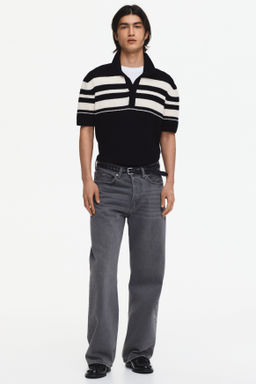 Polo en punto pointelle Regular Fit - H&m фото 6