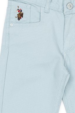 U. S. Polo Assn Светлые брюки из парусины цвета индиго для мальчиков - U.s. polo assn фото 4