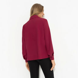 Рубашка классического кроя Цветущее очарование (red) - Charutti фото 5