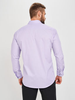Сорочка мужская длинный рукав CASINO c730/157/pur/Z  фото 6