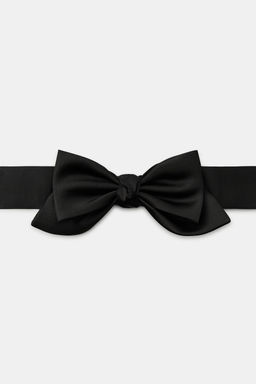 SATIN BOW TIE