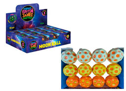 Крутой замес. Игрушка прыгунец "Moon Ball сырный" 6 см, в ассорт. 3 цвета, дб. 12 шт. арт.Т26269