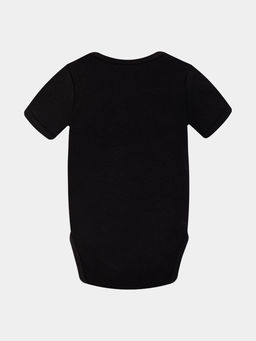 Боди ясельное черное "Я люблю маму "