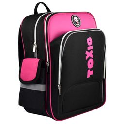 Рюкзак школьный арт.59280/ 10 ПАНДА ТОКСИК (29х38х14 см, полиэстер, резиновая нашивка, шелкография,