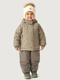 Костюм 7з0426 капучино/кофе