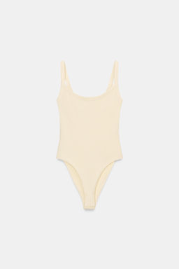 BODY TIRANTES ALGOD?N / Amarillo - Zara фото 4