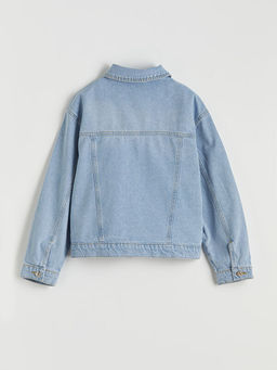 K?z ?ocuk Jean Ceket