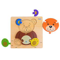 Пазл-вкладыш Мишка - Щепочка фото 3