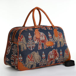 Сумка дор L-082, 52*20*34, 2 отд на молниях, дл ремень, гобелен