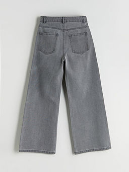 Wideleg K?z ?ocuk Jean Pantolon