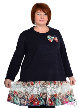 Туника Модель №537 размеры 44-82 - Plusmoda фото 3
