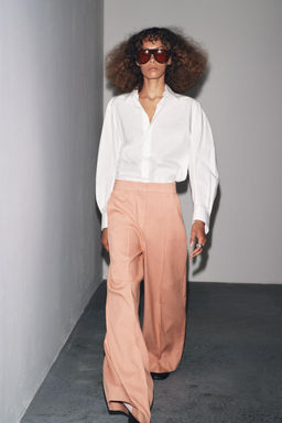 ZW COLLECTION MINIMAL TROUSERS - Zara фото 3