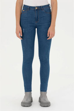 Женские синие джинсовые брюки - U.s. polo assn фото 9