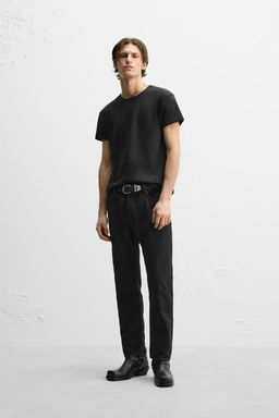 STRAIGHT-FIT REGULAR JEANS - Zara фото 19