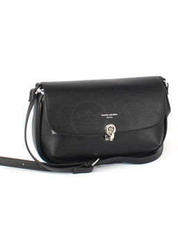 Сумка женская искусственная кожа DJ-CM 6925-BLACK, 1отд, плечевой ремень, черный SALE 259789 - Adelia фото 6