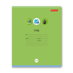 Светоч 24ТЕТк-001 Тетрадь ученическая школьная, A5 24 л. на скобе 65 г/кв.м , белизна 100 % 30 шт. клетка 000720 Шаг к пятёрке фото 5