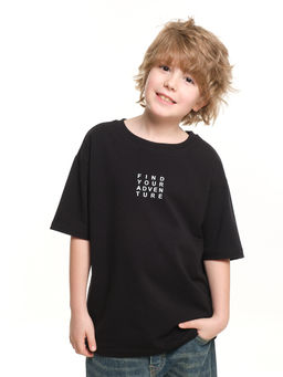 Футболка с принтом 22-9019 белый - Mini maxi фото 32