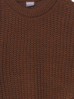 Bisiklet Yaka K?z ?ocuk Triko Kazak - Waikiki фото 2