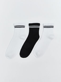 Kad?n D?z Patik ?orap 3l?