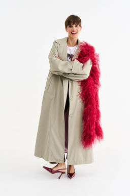 Тренч боа - Mua фото 3