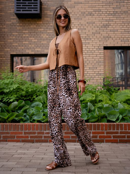 брюки палаццо хлопок 100% - Binita фото 3