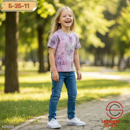 Футболка для девочки с принтом