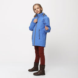 RODOS Куртка для девочки мембрана демисезон М-198 Ультрамарин