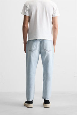 SLIM CROPPED-FIT JEANS - Zara фото 24
