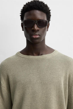 100% LINEN SWEATER - Zara фото 14